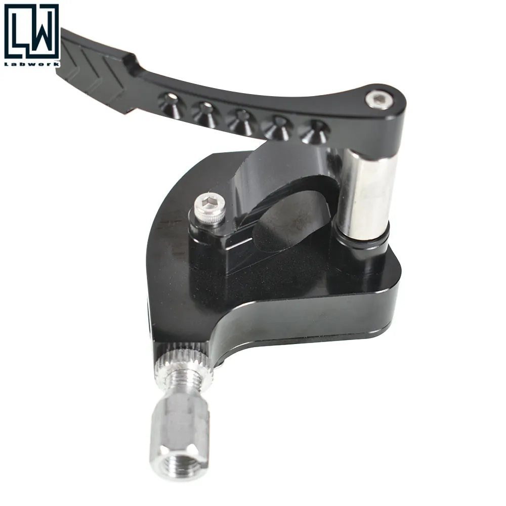 

BILLET THUMB THROTTLE ASSEMBLY FOR YAMAHA BANSHEE YFZ RAPTOR 350 660 700 BLACK