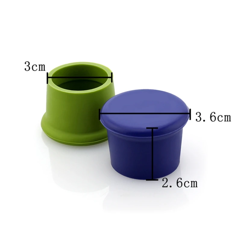 Round Wine Bottle Silicone Cap Beer Bottle Cover Glass Bottle Seal Soft Plug Barware Accessories Wine Bottle Cap Seal