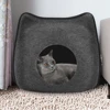 Dog Cat Bed Cave Sleeping Bag Felt Cloth Pet House Nest Cat Basket Products With