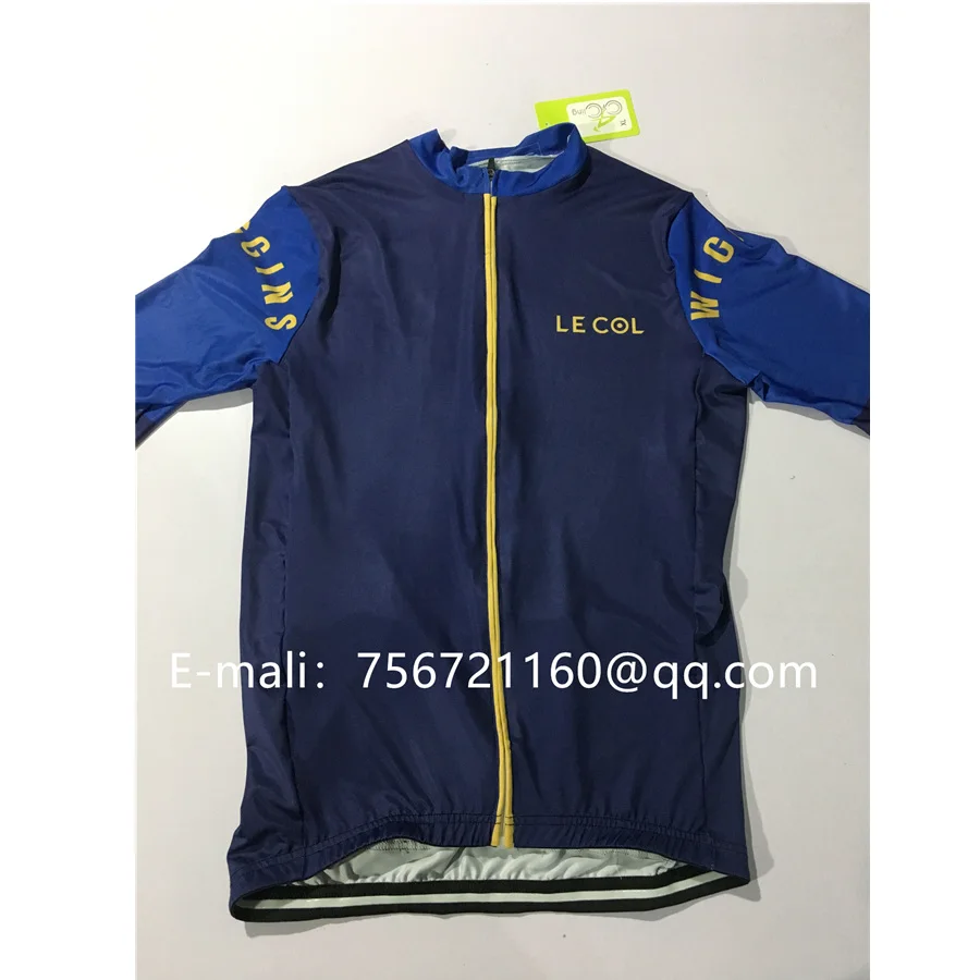 LE COL Мужская гоночная команда, оснащенная заказным ciclismo ropa велосипедом, набор для езды на горном велосипеде, wiggins, велосипедный Триатлон