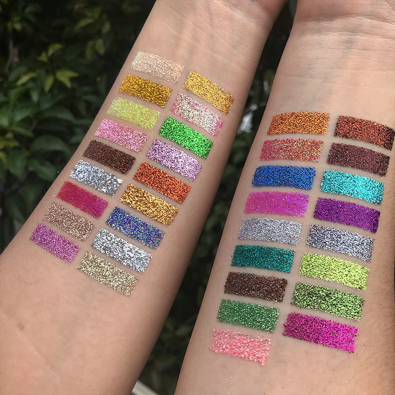 do estágio do pigmento, Sombra Highlighter, 35 cores