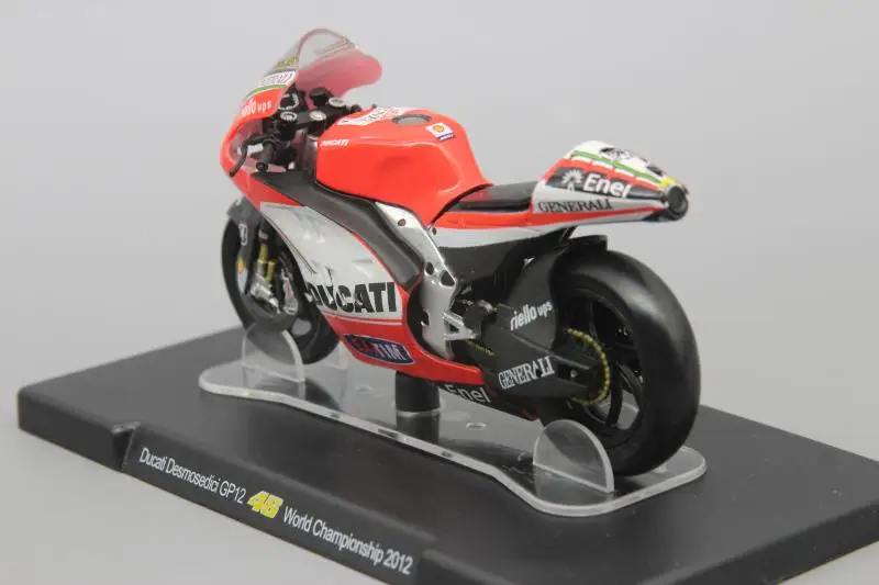 Leo 1:18 Du cati Desmosedici GP12 2012 модель мотоцикла сплав литья под давлением металлические игрушки подарок на день рождения для детей мальчиков