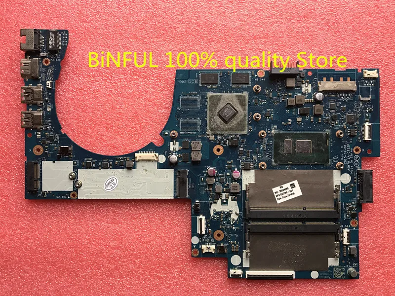 837769 601 001 LA C752P для ноутбука HP ENVY 17 n M7 N материнская плата 501 с 940M 2GB полностью