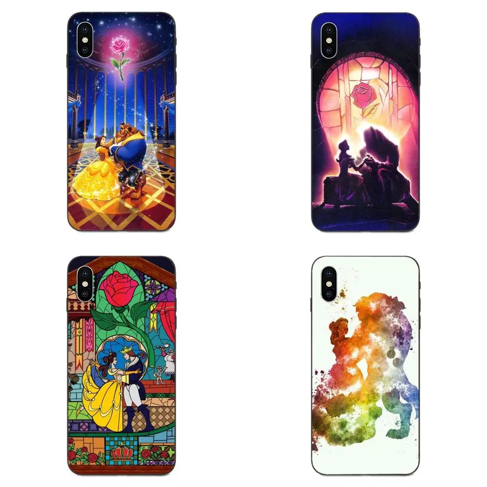 Красавица и чудовище принцесса девушка хит продаж мода для huawei Honor 5A 6A 6C 7A 7C 7X8 8A 8C