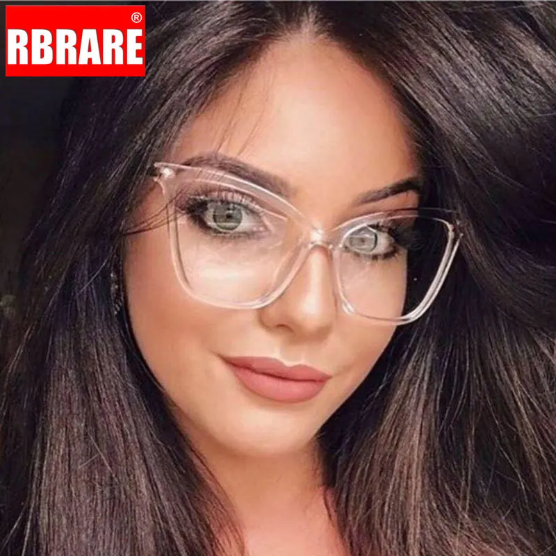 Оправа для очков RBRARE кошачий глаз женские брендовые дизайнерские прозрачные