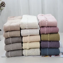 Зимние хлопковые колготки, женские плотные теплые колготки, женские одноцветные полосатые колготки, карамельный цвет, милые 24 цвета s