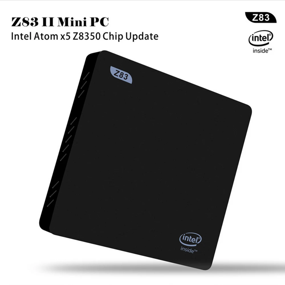 Z83II мини ПК Windows 10 Intel Atom Z8350 4 ядра ГБ/64 ГБ 5 8G двойной Wi Fi 1000 м LAN настольный компьютер