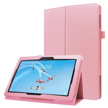 

For Lenovo Tab M10 TB-X605F Case PU Folding Folio Case Magnetic Cover Tab M10 M 10 X605 X605f Tablet Protective Shell Skin funda