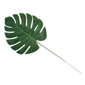 

Artificial Leaves Palm Fern Turtle Leaf Plastic Silk Green DIY Household Handmade 40*18*0.05cm Simulation Fashion Fake Plant