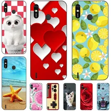 Para tecno faísca 4 lite spark4 ar caso do telefone capa para tecno faísca 4 tpu macio silicone capa casos animais coque catoon hd funda