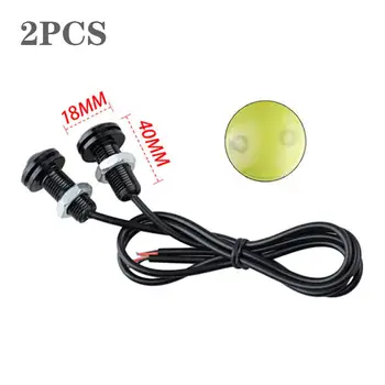 

2PCS 10W 18mm LED Eagle Eye Car Daytime Running DRL Tail Backup Lights Car Daytime Running Lights Waterproof 18mm Led Eagle