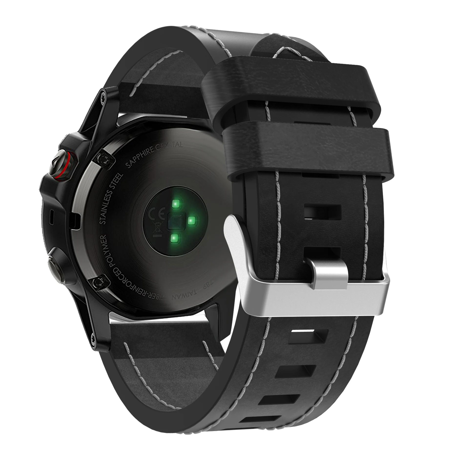 Yayuu совместимый для Garmin Fenix 3 HR/5X ремешок для часов из натуральной кожи Смарт-часы ремешок Quick Release замена Браслет ремешок