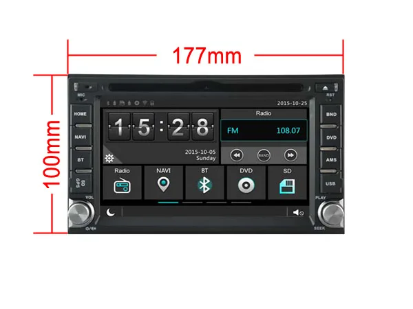 OTOJETA Автомобильный DVD Android 10,0 Автомобильный gps для UNIVERAL 2DIN 6,2 дюймов Автомобильный Радио мультимедийная лента рекордер bluetooth навигация