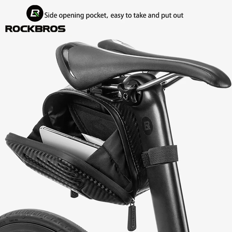 ROCKBROS прочная велосипедная сумка 1 5 л водонепроницаемая Светоотражающая MTB
