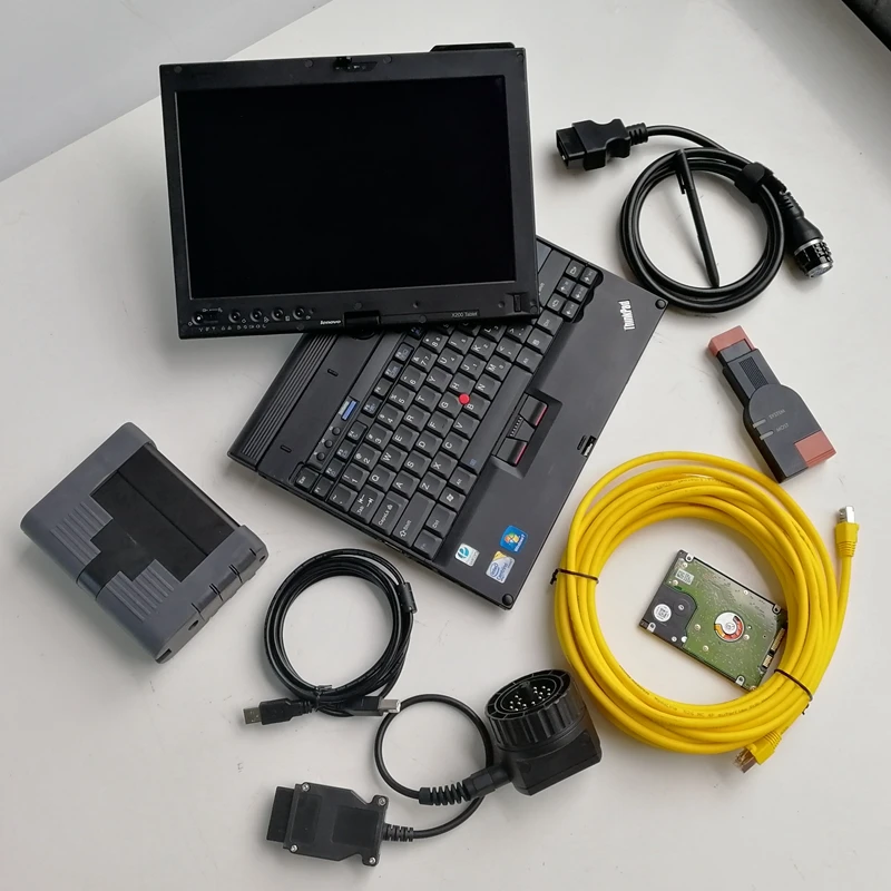 V12. для BMW ICOM A2+ B+ C программным обеспечением Применение d ноутбук X200T HDD/SSD экспертный режим ISTA Inpa диагностический инструмент для программирования готов к Применение - Цвет: HDD
