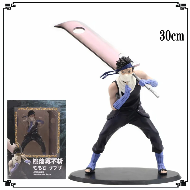 

30cm Anime Naruto Figure Kirigakure No Kijin Action Figures Momochi Zabuza Figurine Doll PVC Model Toys Gifts Collect Decoration