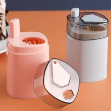

Automatic Toothpick Storage Box Portable Pop-up Household Table Toothpick Organizer Container Storage Box Toothpick Dispenser