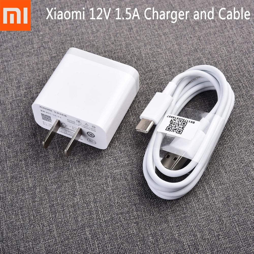 Оригинальное быстрое зарядное устройство Xiaomi Mi 6 QC 3 0 2 А USB кабель типа C быстрая