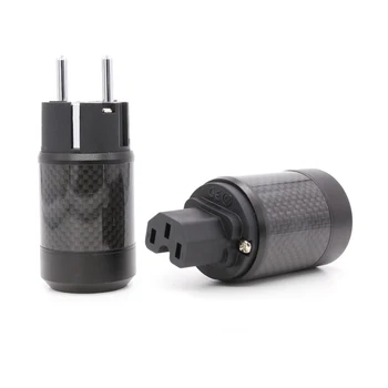 

Hi-End Rhodium Plated European Power Connector IEC Female Plug