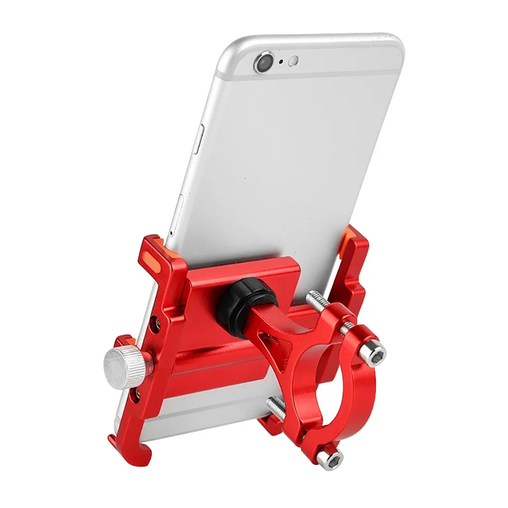 Алюминиевый держатель для велосипеда для смартфона 3,5-6,5 дюймов Регулируемая поддержка gps MTB велосипед Телефон Стенд Кронштейн#0904
