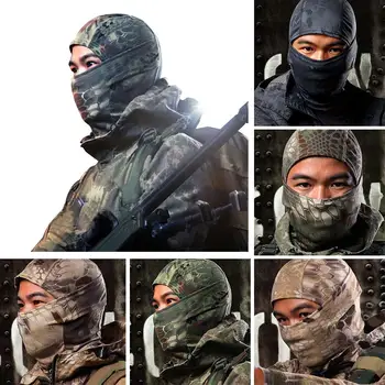 

Balaclava Hat Breathable Mask CS CS CS Headgear Masks Game Mask Windproof Sports Cycling Fashion Tactical Polyester Cover