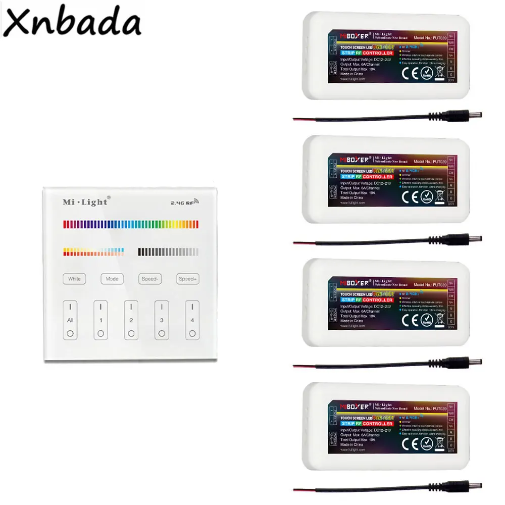 Mi светильник B4 RGB + CCT сенсорная панель дистанционного управления MiBoxer 2 4G FUT039