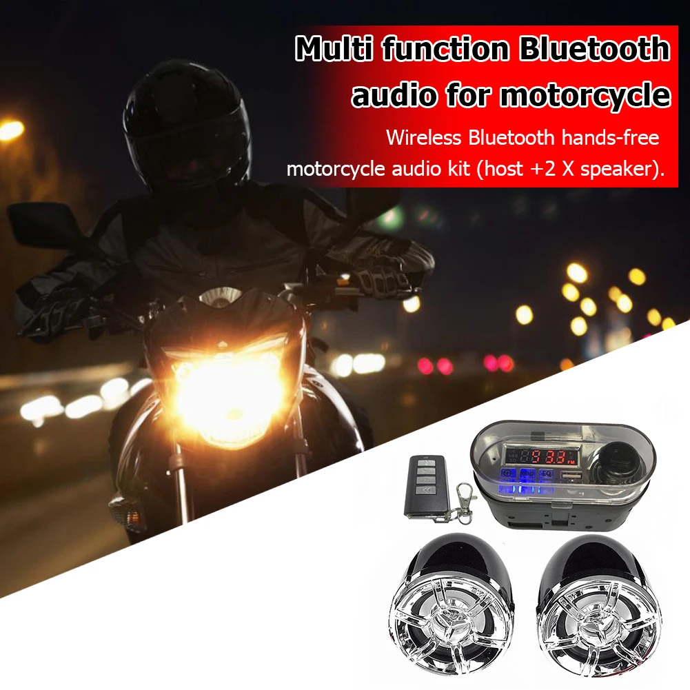 Motorcycle Stereo Speaker | Motorcycle Radio | System Charger