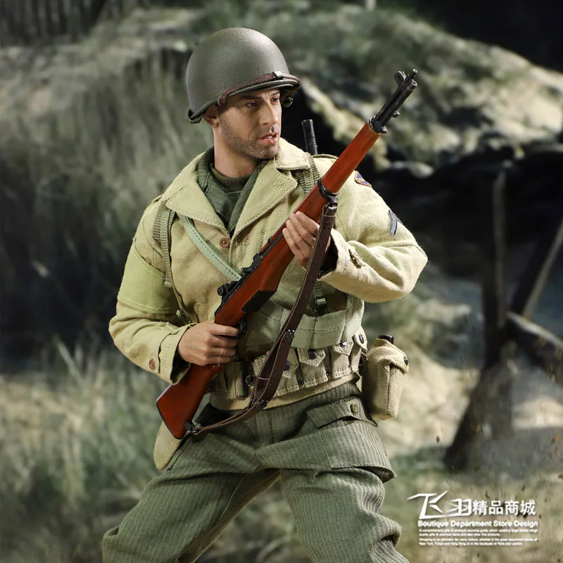 

Full set action figure DID A80140 1/6 WWII US 2nd Rangers Battalion Series Soldier Collection Model Toy for Collection