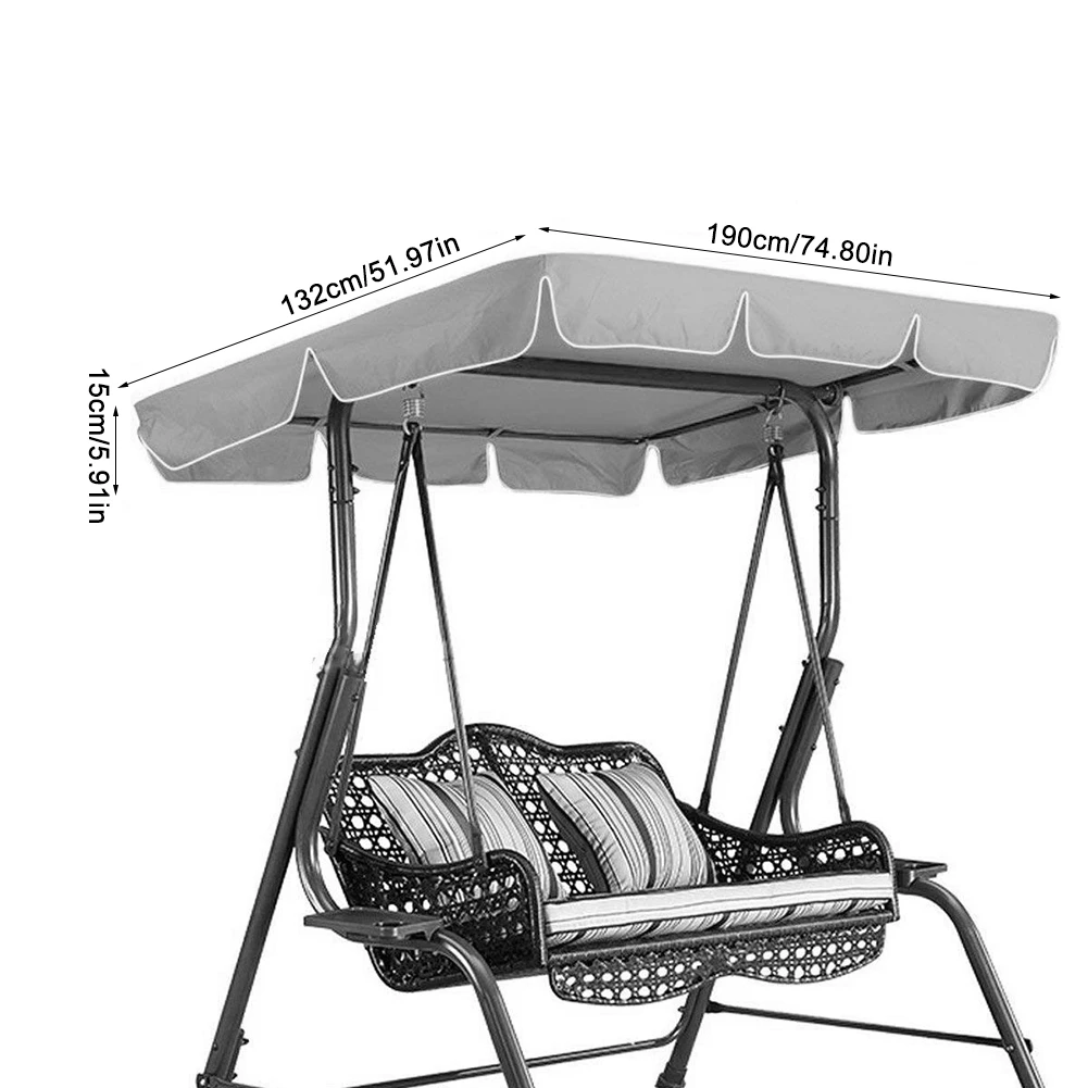 Водонепроницаемый откидное сиденье топ-стойкий Чехол для стула садовый дворик открытый непромокаемый прочный Защита от пыли