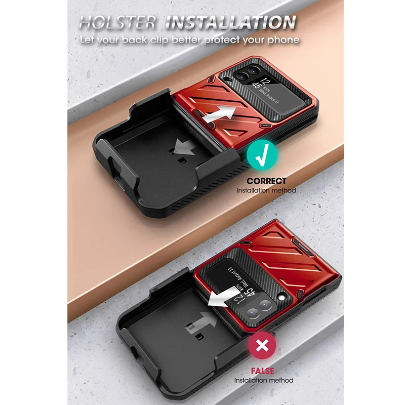 SUPCASE UB Pro Full-Body Dual Layer Rugged Protective Case with Holster
