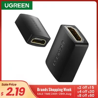 Ugreen hdmi женский и женщин адаптер разъем муфты конвертер для HDTV 1080 P микро-hdmi адаптер - изображение