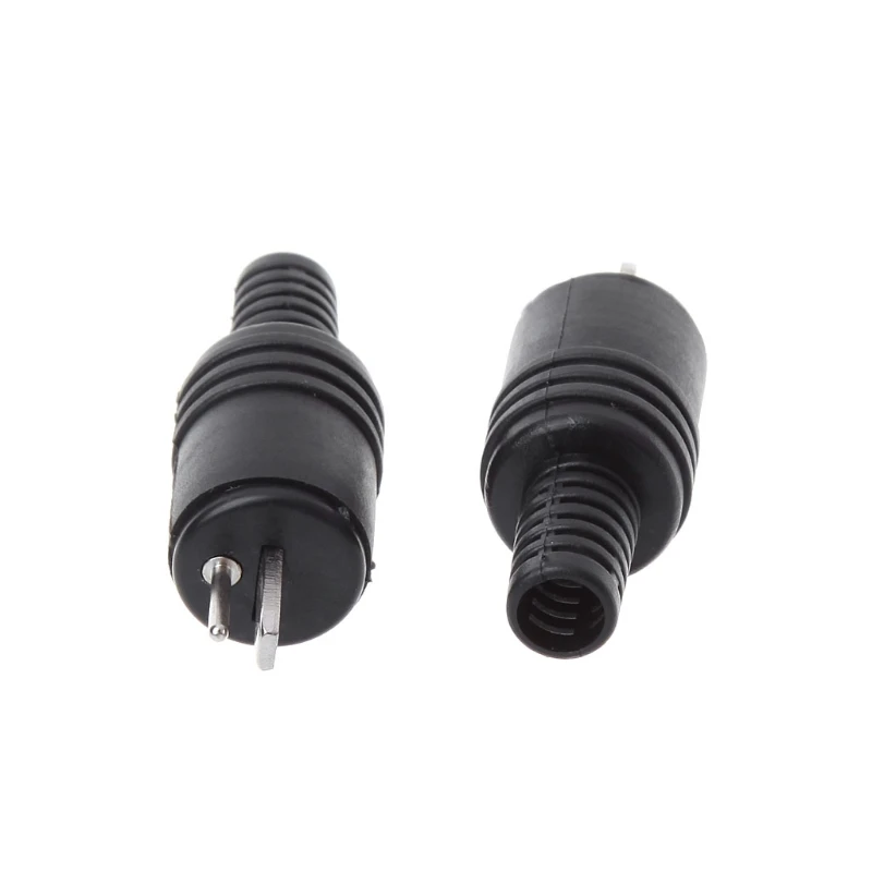 0 Pcs 2 Pin DIN Speaker Plug 2-Pin Hifi Loudspeaker Cable Solder Connector | Строительство и ремонт