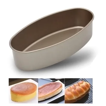 

Oval Shape Nonstick Baking Tray Bread Loaf Mold Cheese Cake Tin Cake Pan Kitchen Cooking Baking Tool DIY Cake Decorating Tools