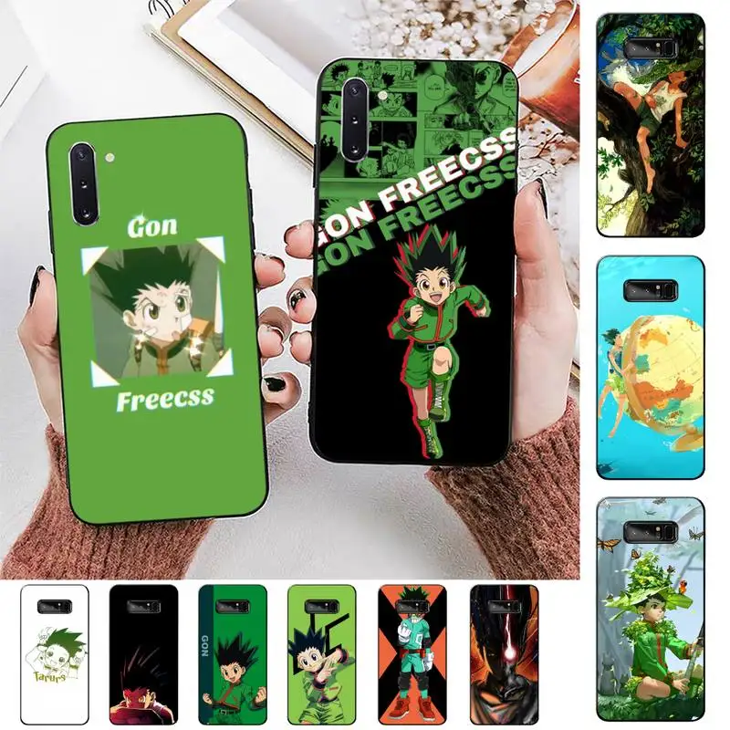 FHNBLJ чехол для телефона Hunter x HXH Anime Gon Freecss Samsung Note 5 7 8 9 10 20 pro plus lite ultra A21 12 72 |