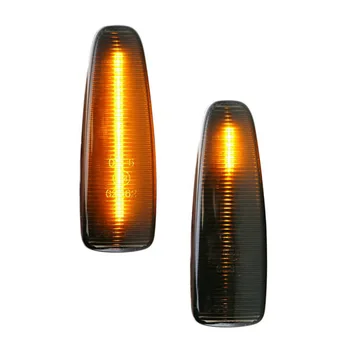 

2PCS LED Front Side Marker Lights For Mitsubishi Lancer Evo X Mirag Amber Set Hot Parts