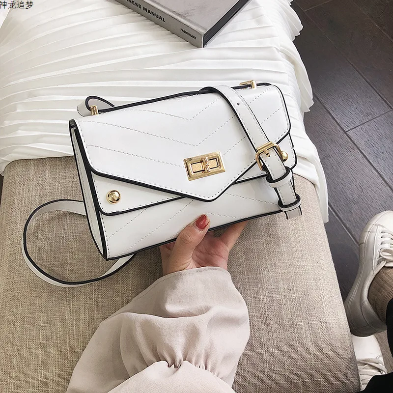 

Female Crossbody Bags For Women 2020 High Quality PU Leather Luxury Handbags Designer Sac A Main Ladies Shoulder Messenger Bag