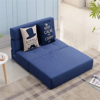 

Lazy Folding Sofa Bed Tatami Hard Mattress Single Double Living Room Bedroom Study Small Apartment Space Saving