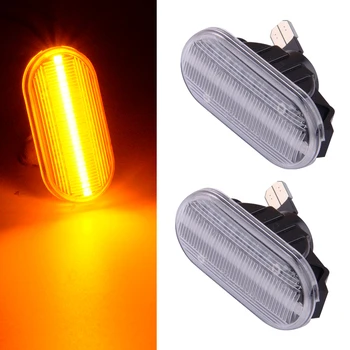 

1Pair Dynamic Flowing LED Side Marker Repeater Indicator Turn Signal Light Lamp Fit for Nissan Note Cube 350Z Qashqai 26160AX00A