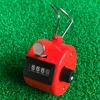 1pc 4 Digit Number golf scorer Mini Portable Outdoor Golf Contra easy Reset Reset Device Golf Accessories Sports Golf counter 5