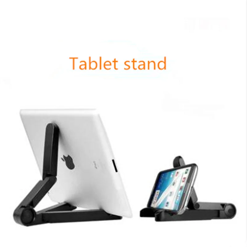 

MIDILL Foldable Tablet Holder Desktop Big Phone Holder Stand Bracket Mount Adjustable for iPad Tablet Mobile Phone 4-10 Inch