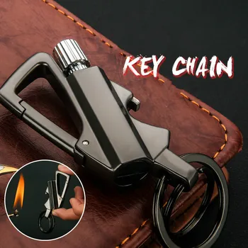 

Million Times Matches Fire Starter 10,000 Lighted Kerosene Lighter Keychain pendant Multifunctional Outdoor Waterproof
