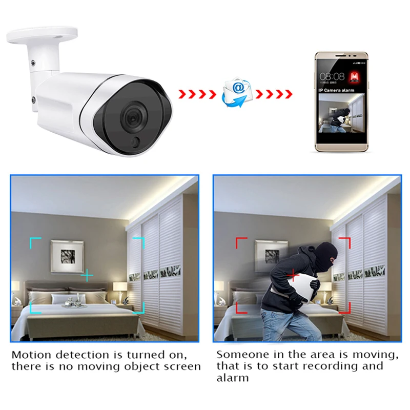 5MP 3.0MP 2MP Водонепроницаемый Открытый ИК Ночное Видение безопасности сети CCTV Onvif IP 48 в POE H265 аудио камера IOS/Andriod View
