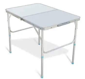 

Folding Table 3FT Portable Plastic Indoor Outdoor BBQ Picnic Party Camp Tables