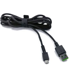 Acessórios de reparo da substituição do cabo da linha do rato de usb compatível com o rato final do jogo do razer viper, transmissão rápida
