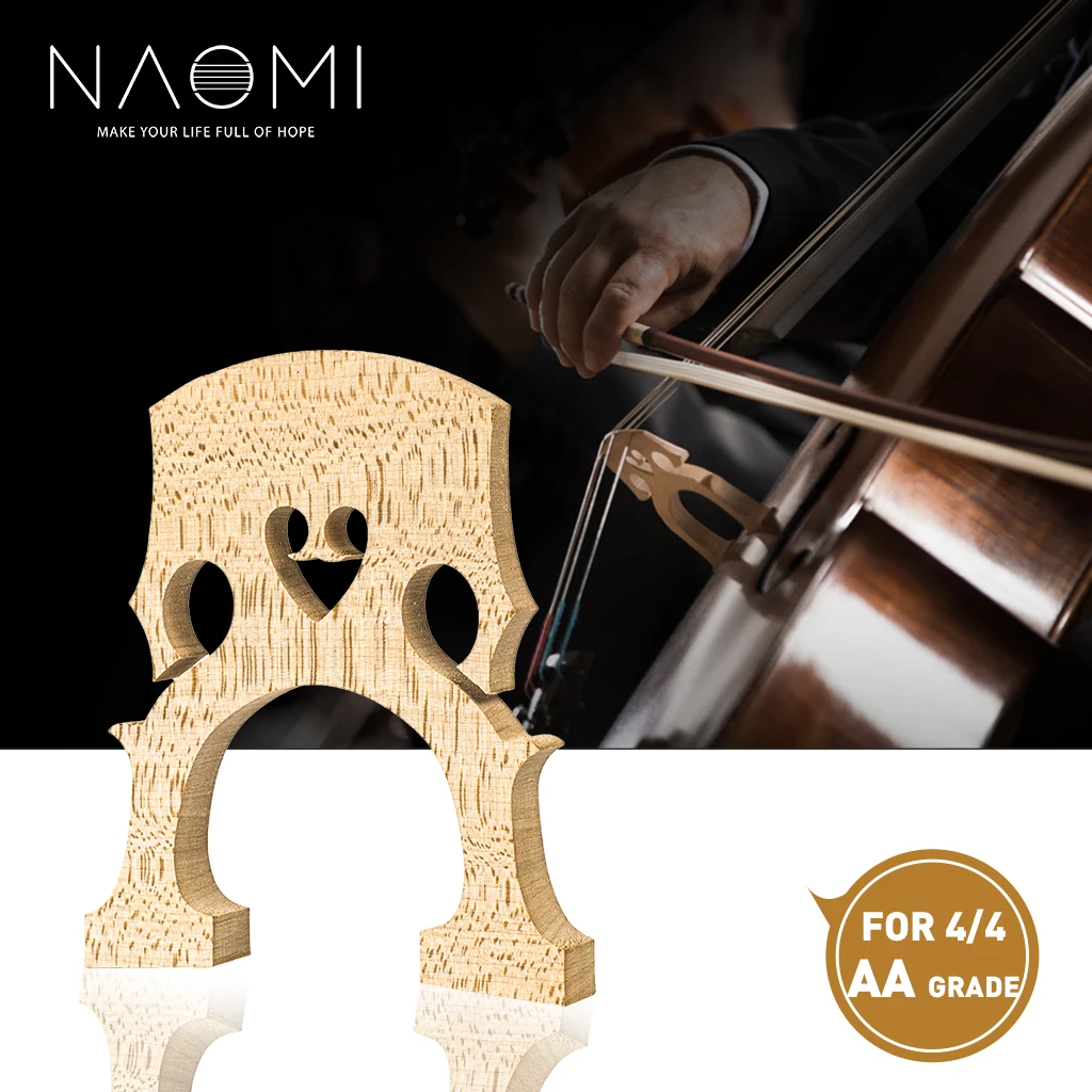 Кленовый мост NAOMI Master класса AA Виолончель во французском стиле 4/4 | Спорт и