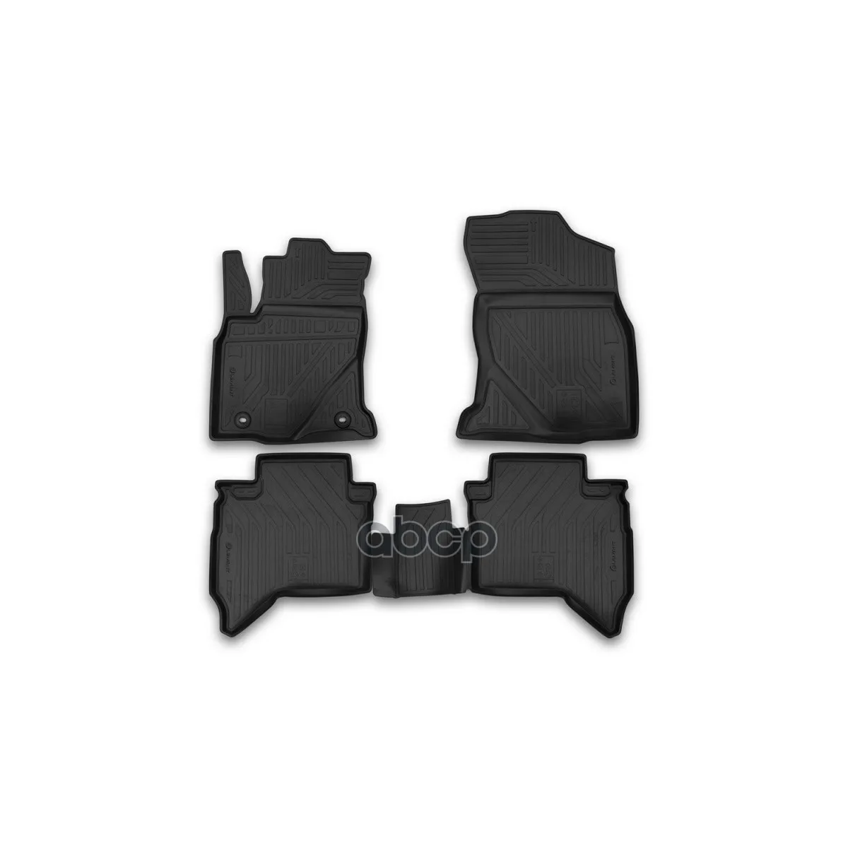 Коврики В Салон Toyota Hilux, 08/-, 4 Шт.(Полиуретан) ELEMENT арт. CARTYT00021