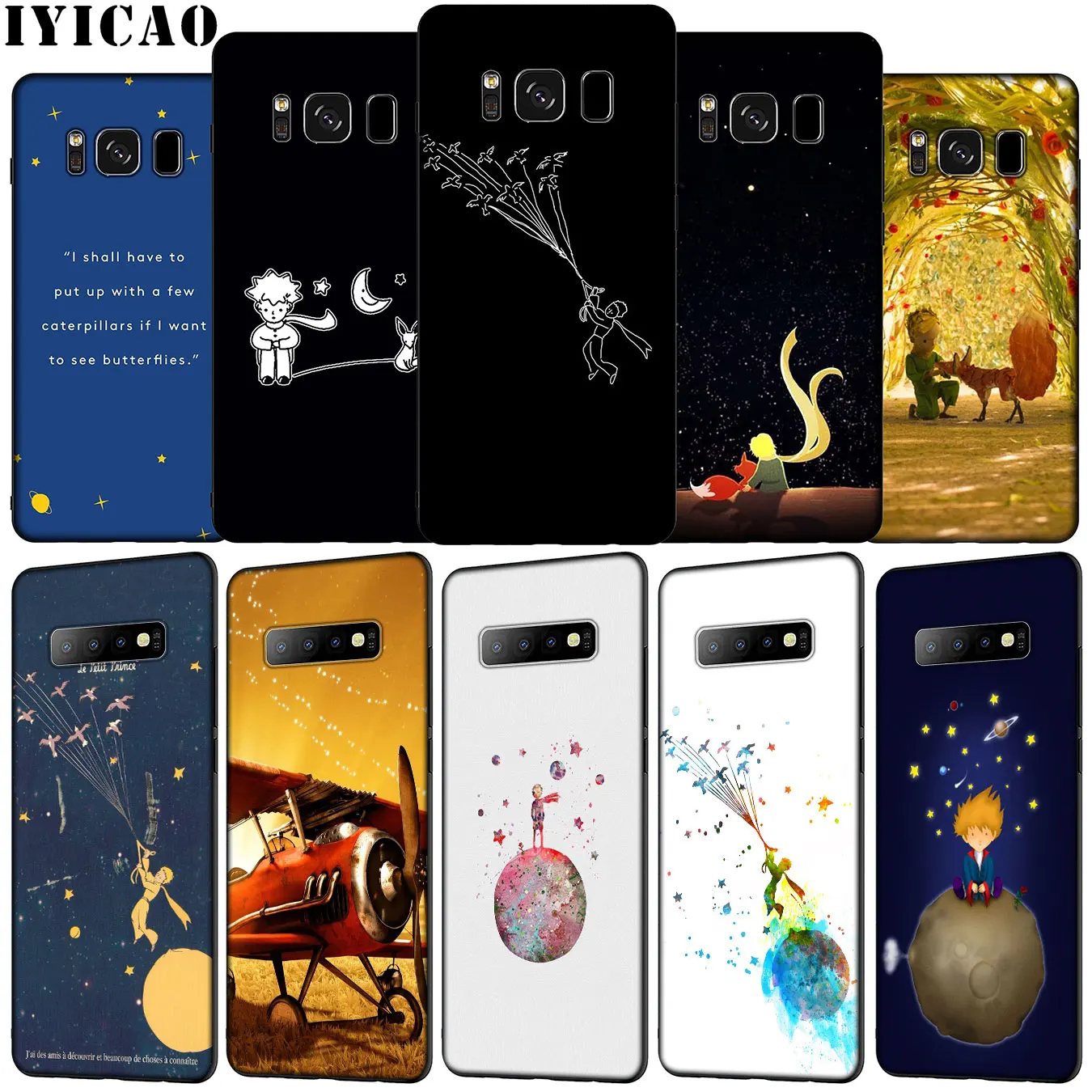 Мягкий силиконовый чехол для телефона IYICAO из аниме Маленький принц Samsung Galaxy S20 Ultra