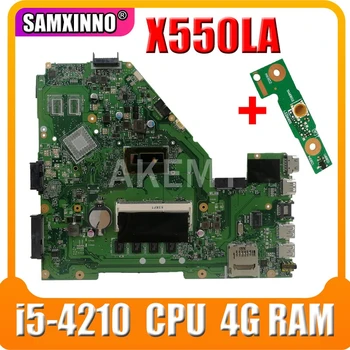 

X550LA Motherboard i5-4210-REV:2.0 For Asus A550L A550LN R510L X550LD laptop Motherboard X550LA Mainboard X550LA Motherboard