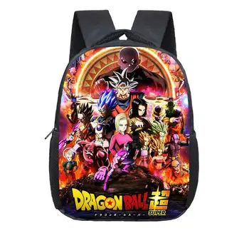 

12 Inch Anime Dragon Ball Children School Bags Sun Goku Boys Girls Kindergarten Printing Backpack Kids Daily Bags Gift Backpacks