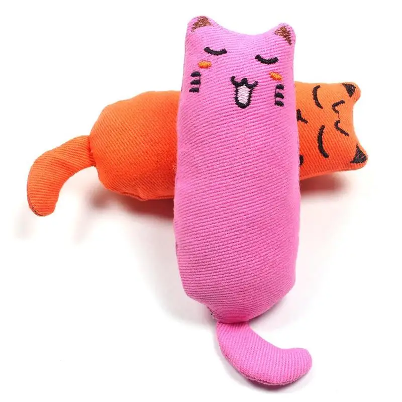 Зуб шлифовальный Catnip игрушка интерактивный питомец кот жевательные когти большой палец укусы игрушки смешной интерактивный плюшевый Кот игрушка